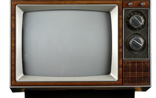 vintage television
